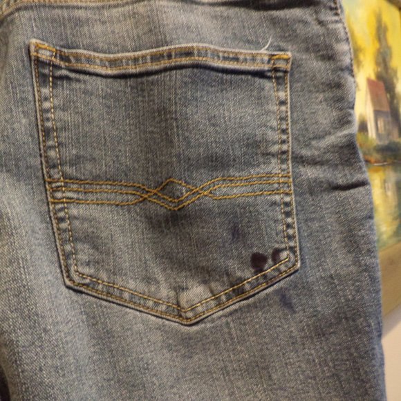 DENIZEN from LEVI'S 231 Athletic- 5-Pocket - Denim Jeans  Size: 36/32-Flat Front - Picture 10 of 13